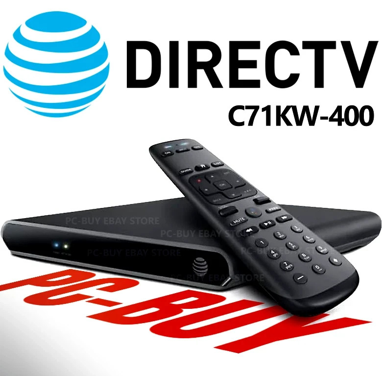 AT&T TV FHD OTT C71KW-400 Client Streaming Box Includes Remote & Power Adapter