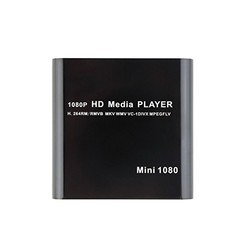 Mini HDMI Media Player 1080P USB SD Card Support AVI MKV MPEG JPEG MOV
