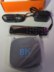 MX Box S 8K Android Smart Streaming TV Media Player Wireless Global WiFi