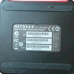 Netgear Neo TV Max Streaming Media Player NTV300SL- WiFi/Netflix/HDMI/YouTube