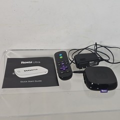 Roku Ultra 4670R HD 4K HDR Streaming Box, Remote, Lost Finder, Black