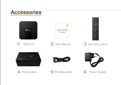 TX3 Mini 2GB 16GB Android 10.0 Quad Core TV Box HD Dual WIFI Media Player