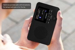 LEMEGA IR1 Portable WiFi Internet Radio, Bluetooth Speaker, & Dual Alarms Clock