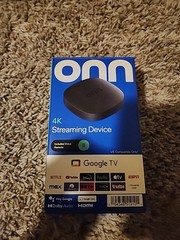 onn 4K Streaming Device, Google TV – Fast Streaming, Ultra HD, 8GB Storage, 2GB