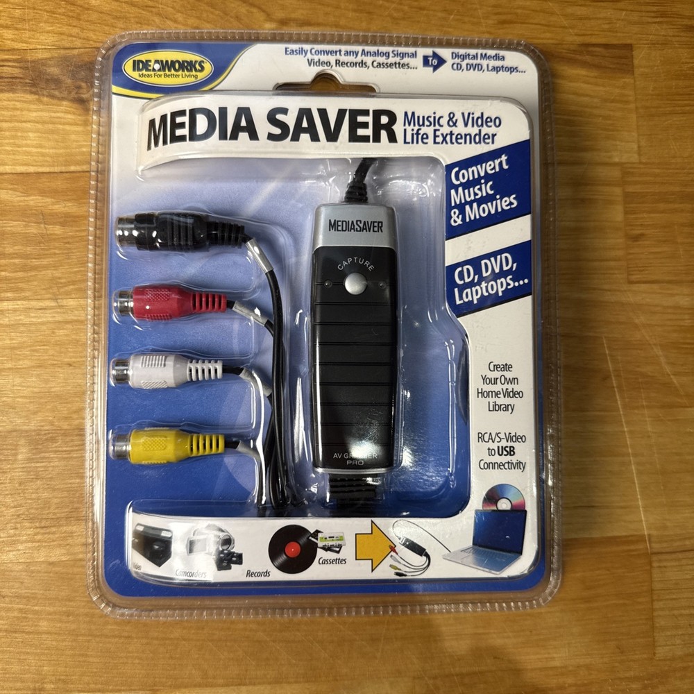 2014 Media Saver Ideaworks Music & Video Life Extender 29124