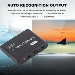 110‑240V Full HD Mini Box Media Player 1080P Media Player Box Support USB MMC
