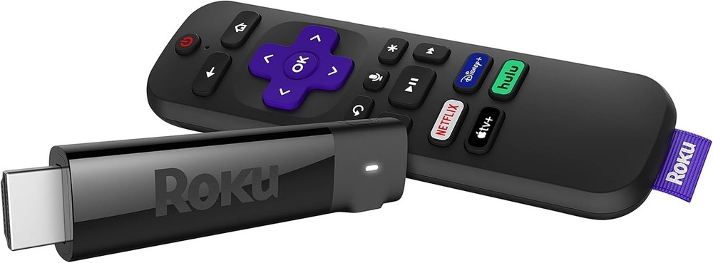 Roku Streaming Stick+ 4K/HDR Device, Voice Remote with TV Controls, 3810R