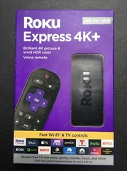 ROKU EXPRESS 4K+ WITH VOICE REMOTE WITH TV CONTROLS 3941R2 – BRAND NEW SEALED