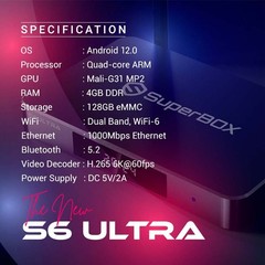 SuperBox S6 Ultra TV BOX Authorized Distributor Ship The Working Day Free Ship