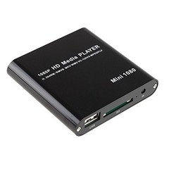 Mini HDMI Media Player 1080P USB SD Card Support AVI MKV MPEG JPEG MOV