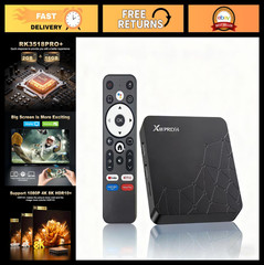 Android TV Box 14.0, RK3518 Mini, 2GB RAM, 16GB ROM, Dual WiFi, 8K HDR, Bluetoot