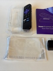 ROKU Express 4K+ Smart TV Remote OPEN BOX USED INCOMPLETE SEE PICTURES 3941R
