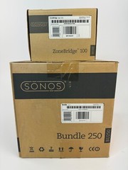 Sonos Bundle BU250 and Sonos ZoneBridge 100 Wireless room music system
