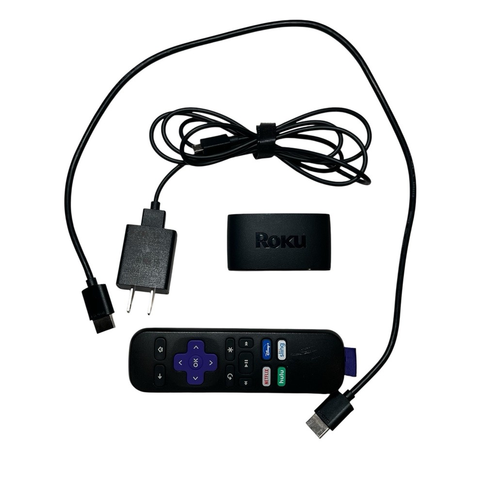 Roku 3930X Digital Media Streamer WiFi W/ Remote, Cables and Power Supply