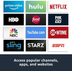 Fire TV with 4K Ultra HD, streaming media player( without a remote and cord)