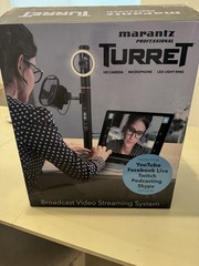Marantz Turret Streaming System USB HD Camera Microphone LED Light Ring