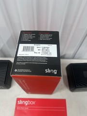 Sling Media Slingbo M1 Digital HD Media Streamer Lot Of 2 Power tested Read!