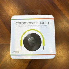 Google Chromecast Audio Media Streamer – RUX-J42 (Black)