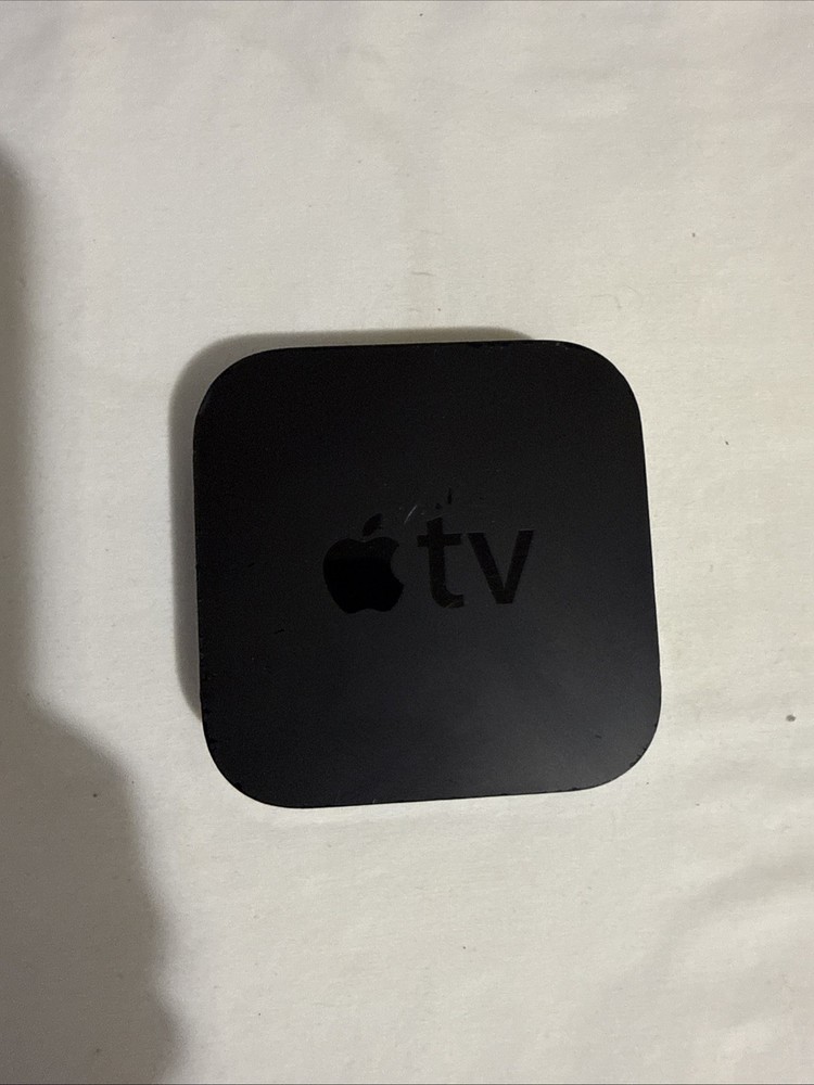 Apple TV Media Streamer 3rd Gen 8GB HD Black/Untested/No Remote Or Power Cord