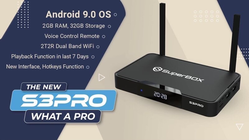 SuperBox S3 Pro Android TV Box