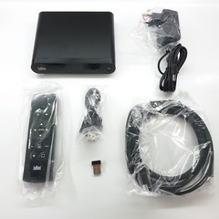JaBox Player Mini Smart Player TV Box LAN HDMI Wi-Fi USB SD BT-Remote-Keyboard