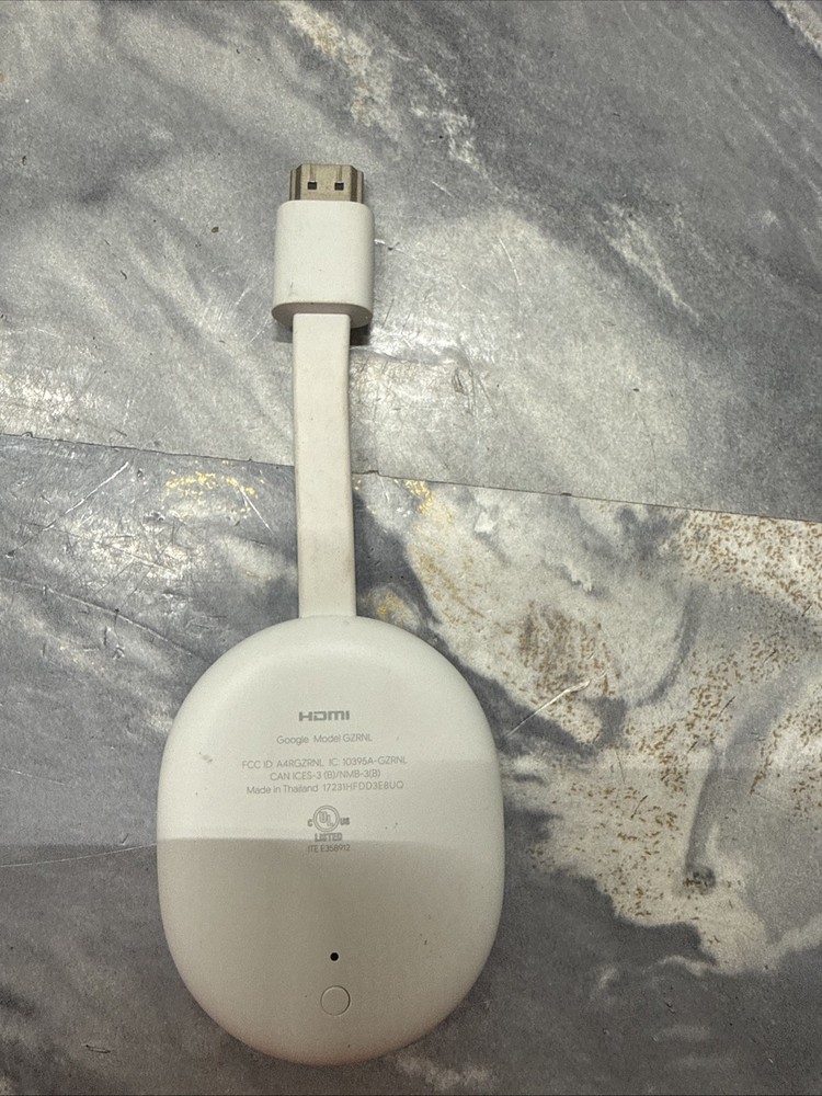 Chromecast with Google TV (4K). Model GZRNL (Device Only)