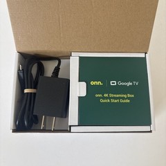 ONN Google TV 4K HD Streaming Box Voice Control Google Assistant