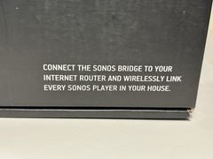 Sonos BRIDGE Wireless HiFi System – White BRIDGUS1. sw v4.0 New