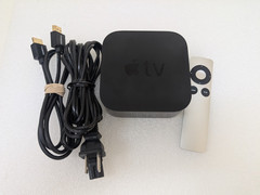 Apple TV A1625 4th GEN MR912LL/A 32GB HD Streamer/ Tested & Updated, Works Great