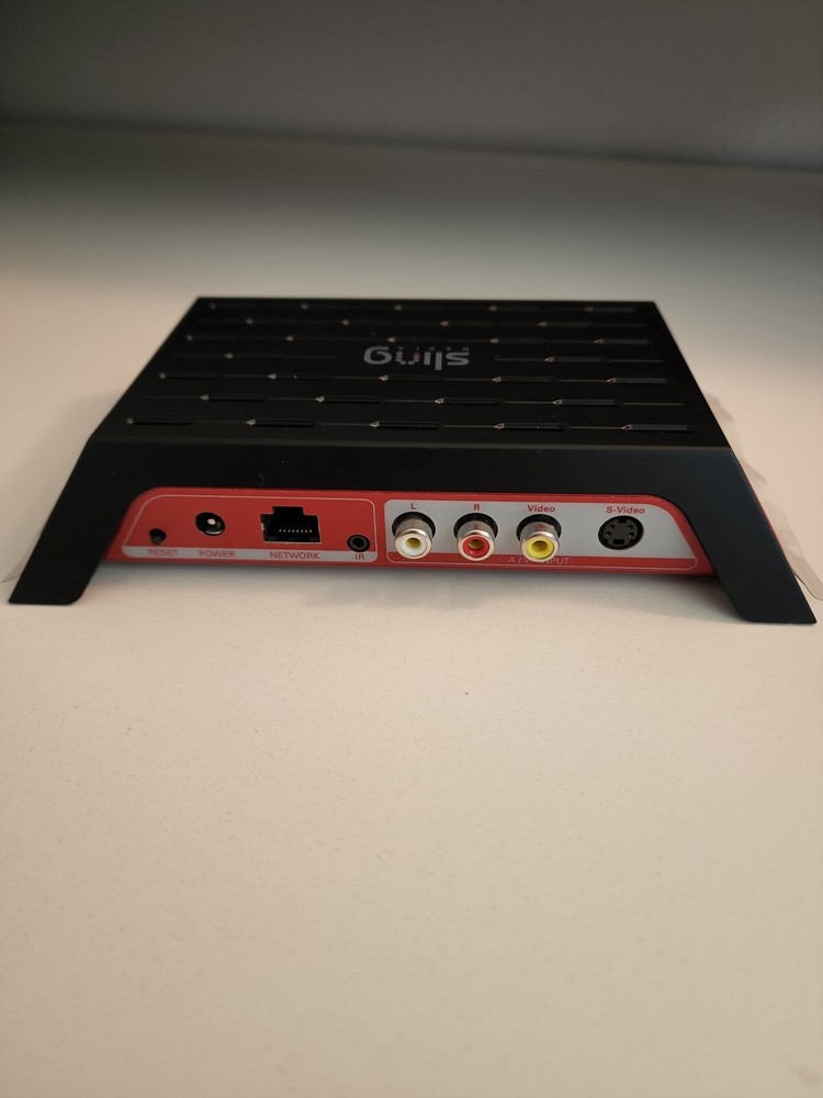SLINGBOX AV SLING MEDIA Digital Streamer MODEL SB240-100 w/o Power Adapter.