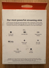 AMAZON FIRE TV Stick 4K MAX, Wi-Fi 6E, 2.0 GHz, 16GB/ALEXA Voice Remote Enhanced