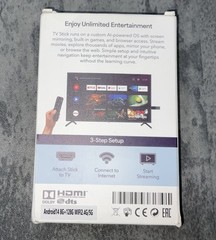 TV Stick 4K Ultra HD 1080 P Full HD Chromecast Built-in Plug And Play