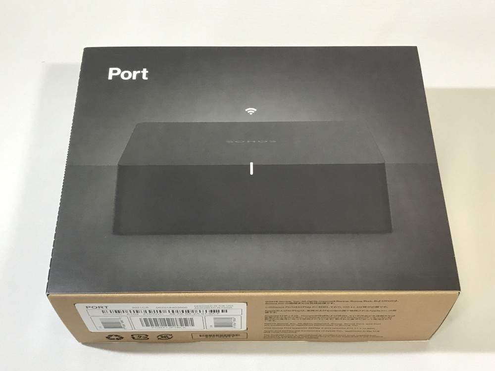 Sonos Port Network Audio Receiver AirPlay 2 Wi-Fi Streaming PORT1JP1BLK