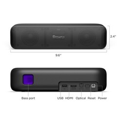 [NIB] Roku Streambar SE 2-in-1 TV Soundbar 4K HDR Streaming Media Player 9104R