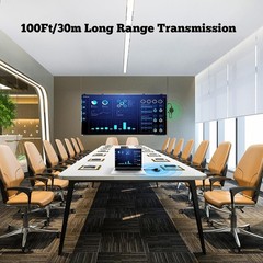 Wireless HDMI Transmitter and Receiver, Portable Mini 30M/100FT Wireless HDMI