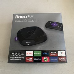 Roku SE (3rd Generation) Media Streamer 2710SE – Black