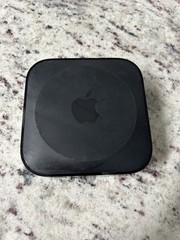 Apple TV Media Streaming Box Black HDMI Output Ethernet Port