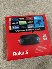 Roku 3 Model 4200X Streaming Player, Excellent Condition w Remote, New Batteries