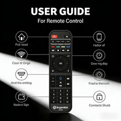 SuperBox S6 Pro 6K WiFi 6 Media Player 4GB/32GB Bluetooth Voice Remote