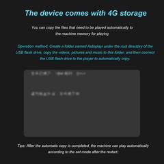 HD Video Player 4K High Resolution Mini Streaming Media Player For HD Multimedia