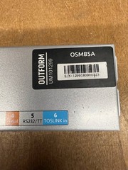 Outform OSMBSA Media Control Box RS232 TOSLINK RJ45 DC 12V Digital Signage