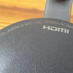 Google Chromecast 2nd Generation 1080p Media Streaming Device – Black (NC2-6A5)