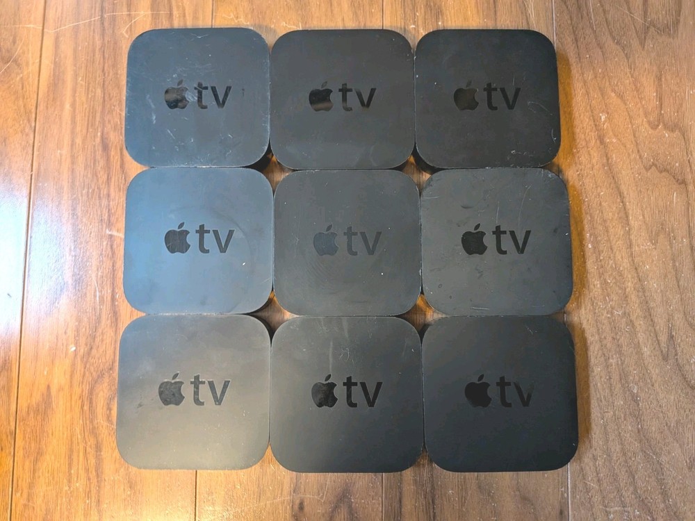 Lot Of 9 Apple TV 2nd And 3rd Gen