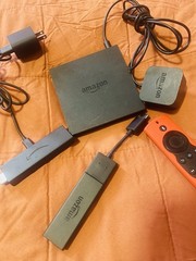 Lot Amazon Fire TV and Sticks 1st Gen (2017) 8GB 1080p HDMI Box w/ Voice Remote