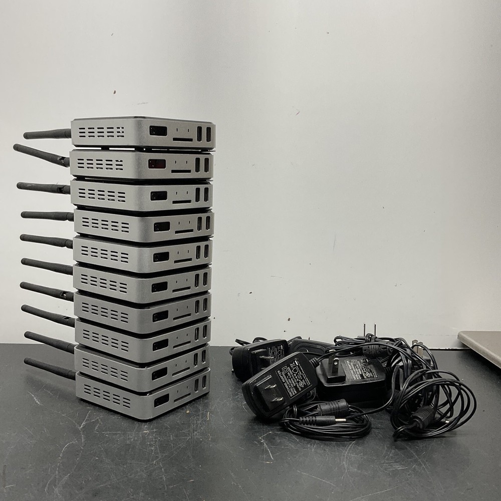 (LOT OF 10) Android Signage Player (APC395X) No Remote. H-17
