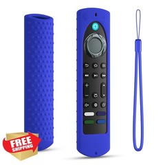 DUOLAXMENG Fire TV Stick 4K Max 2nd Gen Remote Case Blue