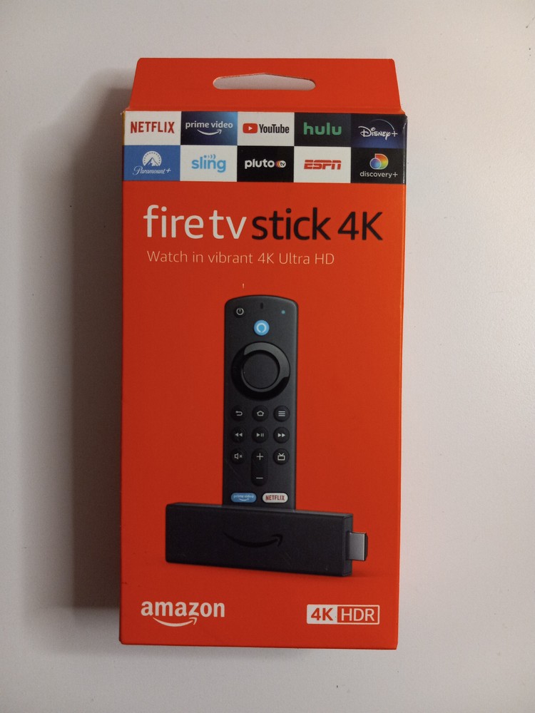 Amazon Fire TV Stick 4K HDR Streaming Device with Alexa Voice Remote – Black