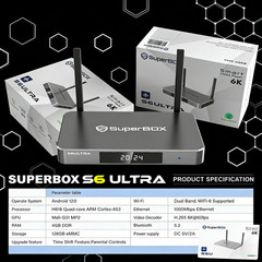 SuperBox S6 Ultra Authorized Dealer | 24/7 Assistance | Fast Same Day Dispatch