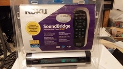 Roku Soundbridge M1001 Network Music Player w/ Remote Control Cord, Sealed, NEW