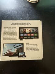 Apple TV Digital HD Media Streamer 1080p AirPlay Black w/ Remote Power Cord